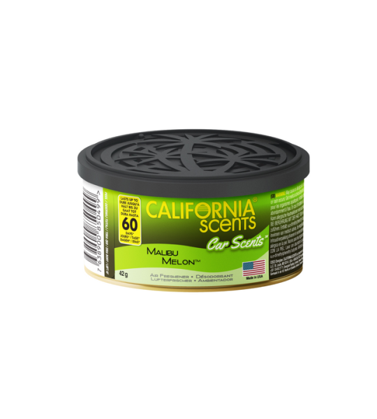 California Scents Organic Can Air Fresheners | Malibu Melon