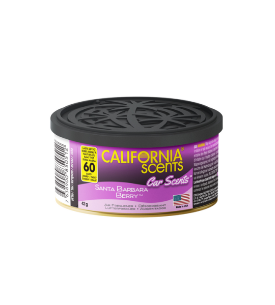 California Scents Organic Can Air Fresheners | Santa Barbara Berry