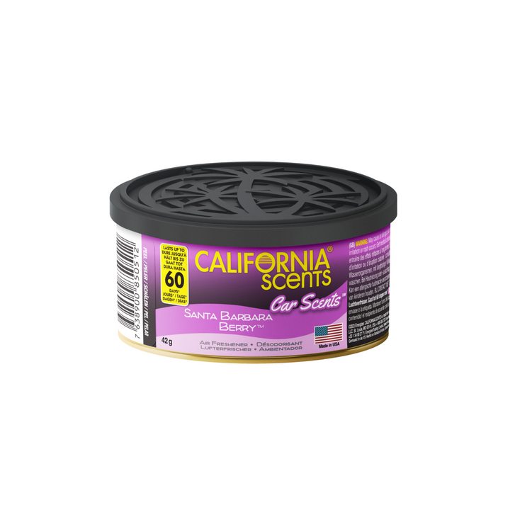California Scents Organic Can Air Fresheners | Santa Barbara Berry
