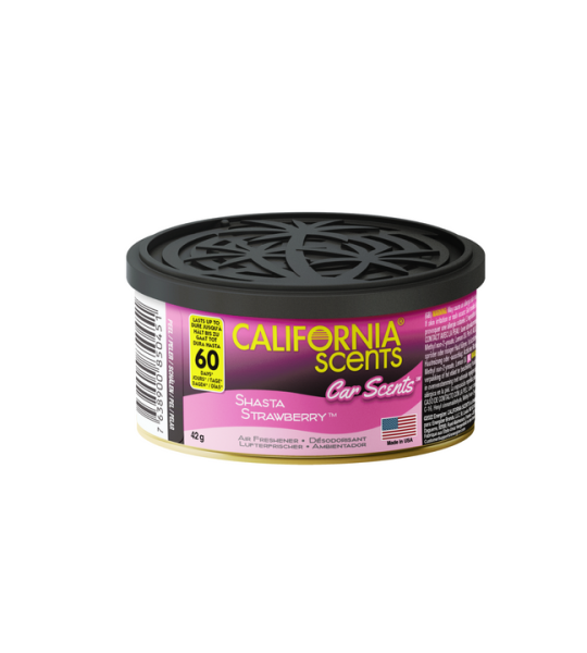 California Scents Organic Can Air Fresheners | Shasta Strawberry