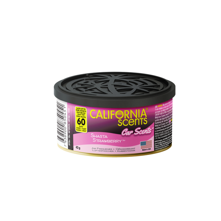 California Scents Organic Can Air Fresheners | Shasta Strawberry