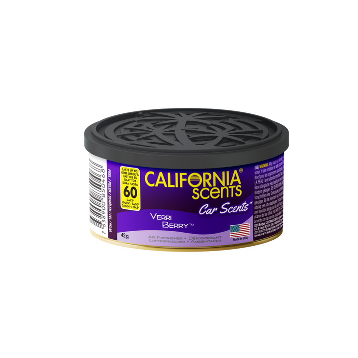 California Scents Organic Can Air Fresheners | Verri Berry