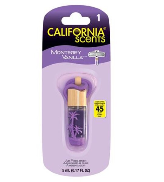 California Scents Car Air Freshener Hanging Vail | Monterey Vanilla