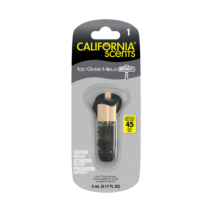 California Scents Car Air Freshener Hanging Vail | Ice