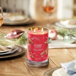 Yankee Candle Signature Scented Candle | Sparkling Cinnamon Large Tumbler Candle with Double Wicks