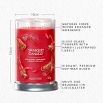 Yankee Candle Signature Scented Candle | Sparkling Cinnamon Large Tumbler Candle with Double Wicks