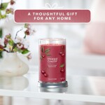 Yankee Candle Signature Scented Candle | Black Cherry Large Tumbler Candle