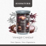 Yankee Candle Black Coconut Large Signature Tumbler Jar Candle