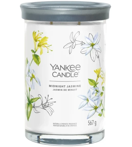 Yankee Candle Signature Scented Candle | Midnight Jasmine Large Tumbler Candle