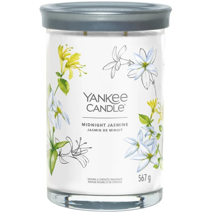 Yankee Candle Signature Scented Candle | Midnight Jasmine Large Tumbler Candle