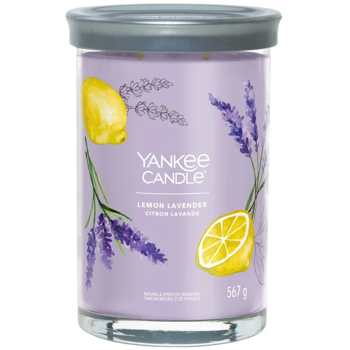 Yankee Candle Signature Scented Candle | Lemon Lavender Large Tumbler Candle