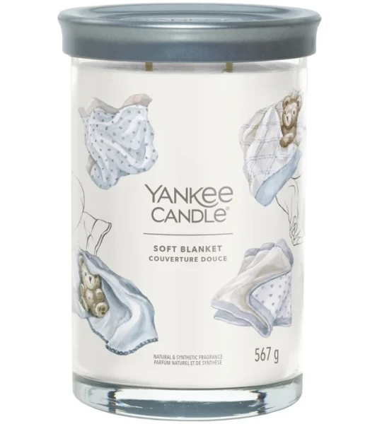 Yankee Candle Signature Scented Candle | Soft Blanket Large Tumbler Candle