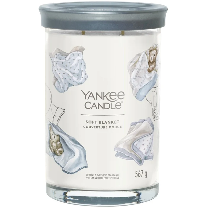 Yankee Candle Signature Scented Candle | Soft Blanket Large Tumbler Candle