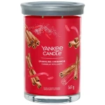 Yankee Candle Signature Scented Candle | Sparkling Cinnamon Large Tumbler Candle with Double Wicks