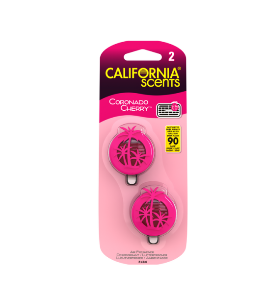 California Scents Mini Diffuser 2pk | Coronado Cherry