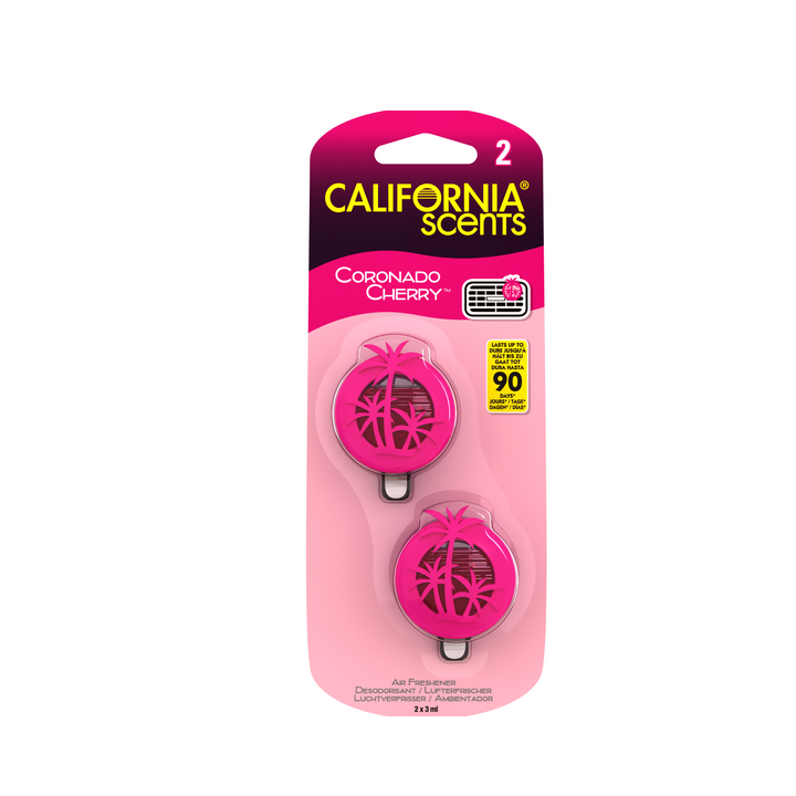 California Scents Mini Diffuser 2pk | Coronado Cherry