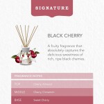 Yankee Candle Signature Reed Diffuser Black Cherry 100ml
