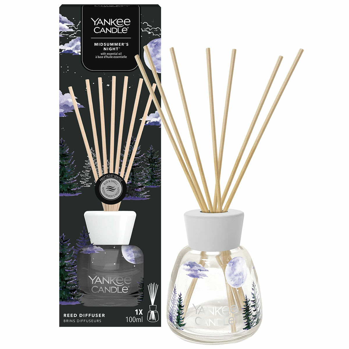 Yankee Candle Signature Reed Diffuser | Midsummer's Night | 100ml