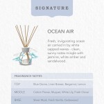 Yankee Candle Signature Reed Diffuser | Ocean Air | 100ml