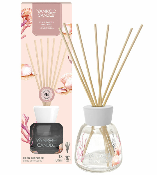 Yankee Candle Signature Scented Reed Diffuser | Pink Sands 100ml