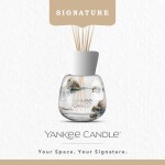 Yankee Candle Signature Reed Diffuser | Amber & Sandalwood | 100ml