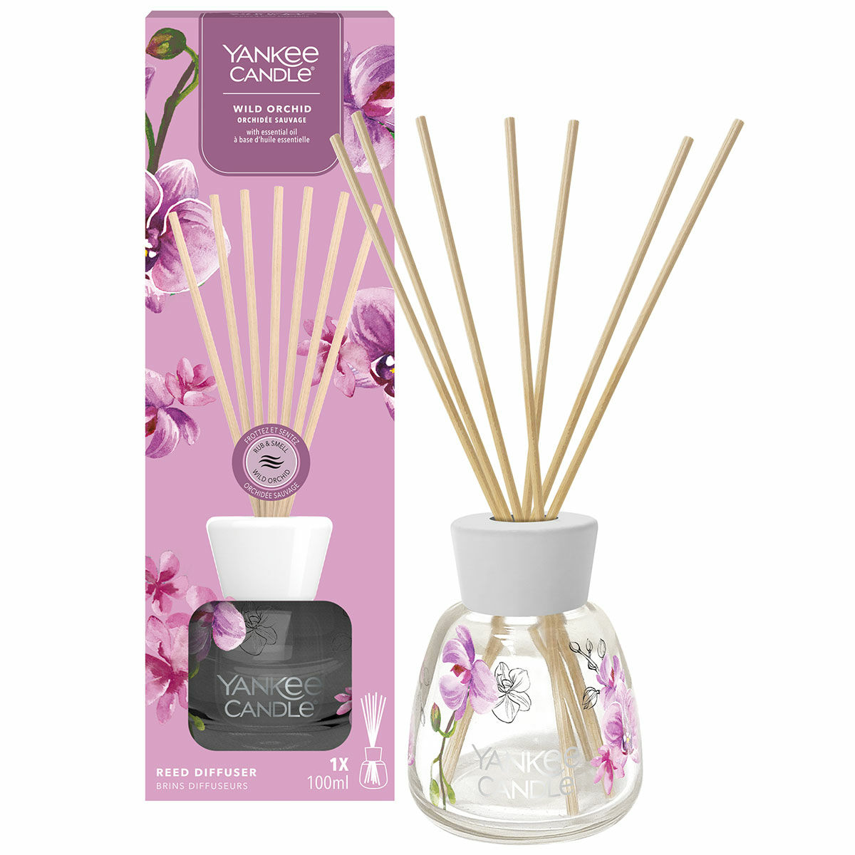 Yankee Candle Signature Reed Diffuser | Wild Orchid | 100ml
