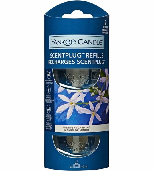 Yankee Candle Electric Scent Plug Fragrance Refill - Midnight Jasmine 2 X 18.5ml