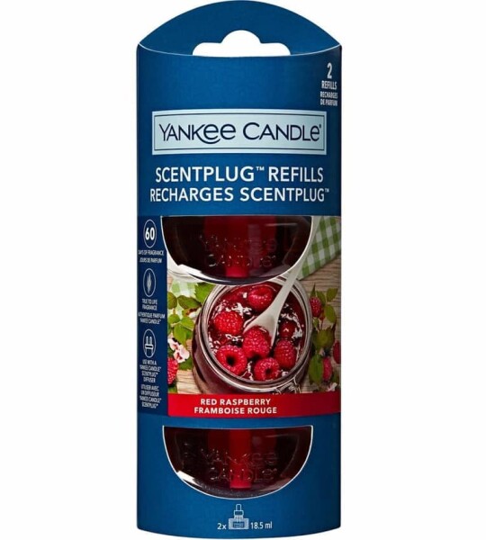 Yankee Candle Electric Scent Plug Fragrance Refill - Red Raspberry 2 X 18.5ml