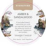 Yankee Candle Electric Scent Plug Fragrance Refill - Amber and Sandlewood 2 X 18.5ml