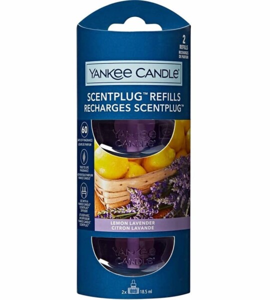 Yankee Candle Electric Scent Plug Fragrance Refill - Lemon Lavender 2 X 18.5ml