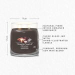 Yankee Candle Signature Scented Candle | Black Coconut Medium Jar Candle with Double Wicks