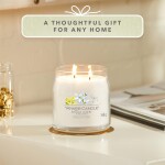 Yankee Candle Signature Scented Candle | Midnight Jasmine Medium Jar Candle with Double Wicks