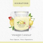 Yankee Candle Signature Scented Candle | Iced Berry Lemonade Medium Jar Candle with Double Wicks