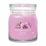 Yankee Candle Signature Scented Candle | Wild Orchid Medium Jar Candle with Double Wicks