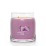 Yankee Candle Signature Scented Candle | Wild Orchid Medium Jar Candle with Double Wicks