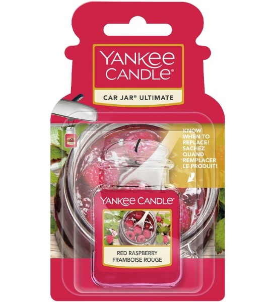 Yankee Candle Red Raspberry Ultimate Car Jar Air Freshener
