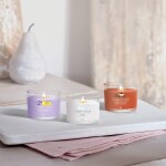 Yankee Candle Scented Candles Gift Set | Lemon Lavender Filled Votive Candles | Soy Blend Wax Mix