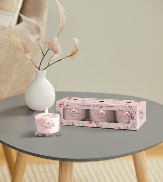 Yankee Candle Scented Candles Gift Set | Pink Sands Filled Votive Candles